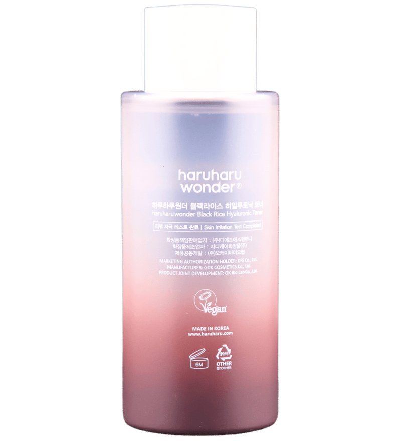 Buy Haruharu Wonder Black Rice Hyaluronic Toner For Sensitive Skin in Middle East - FKN Beautiful