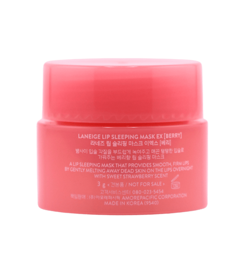 Laneige Moisturizing Lip Sleeping Mask Strawberry Taste in Dubai - FKN Beautiful