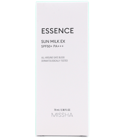 Buy Missha All Around Safe Block Essence Sun Milk SPF50+ PA+++ in UAE - FKN Beautiful