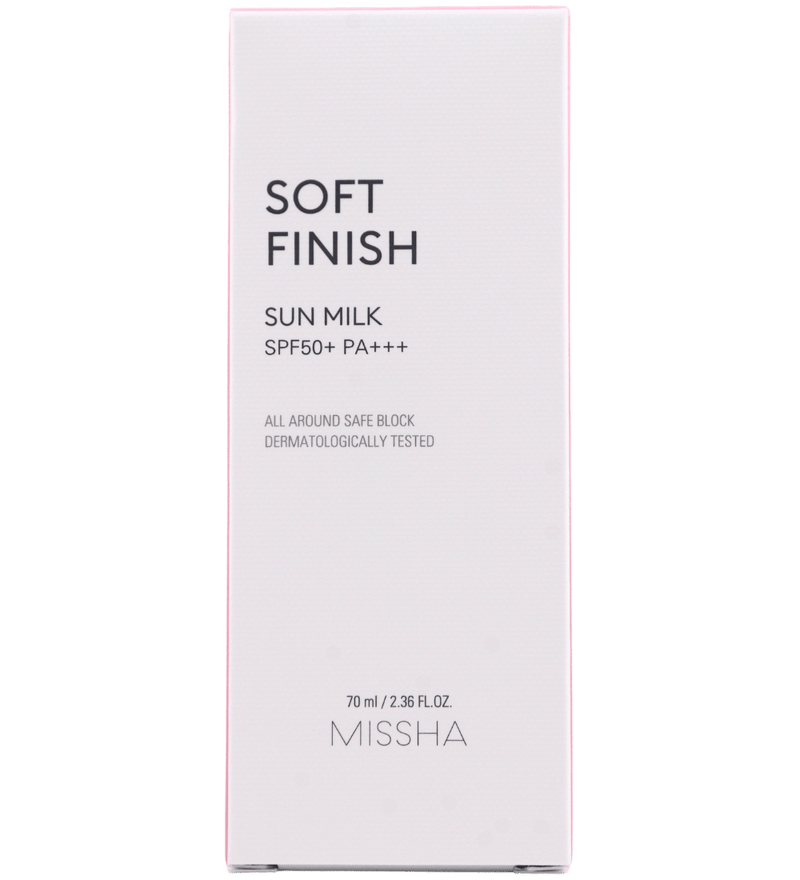 Buy Missha All Around Safe Block Soft Finish Sun Milk SPF50+ PA+++ in UAE - FKN Beautiful