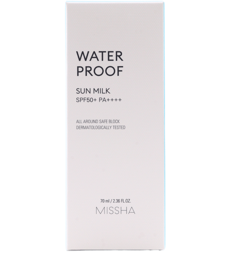 Buy Missha All Around Safe Block Waterproof Sun Milk SPF50+ PA++++ in UAE - FKN Beautiful